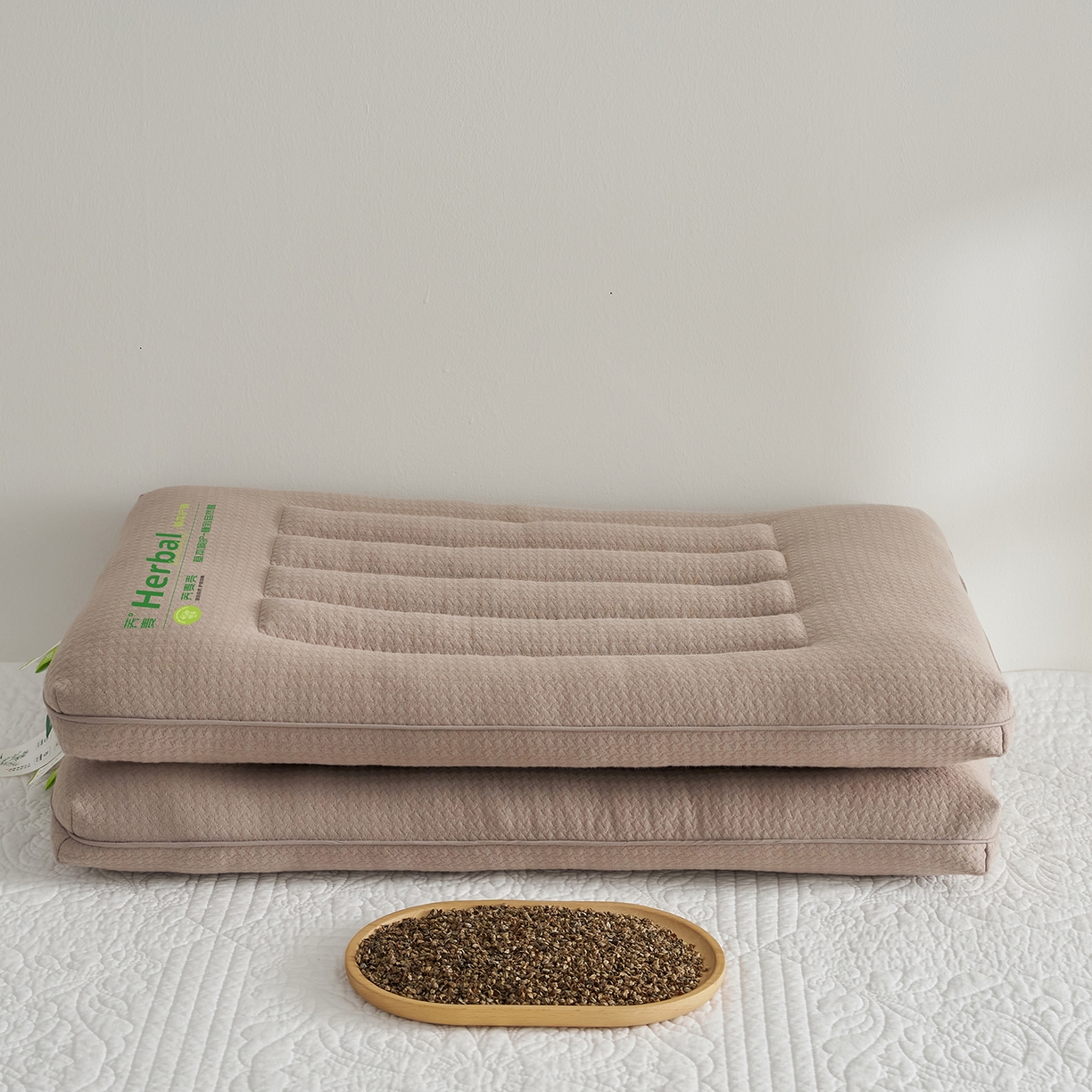 91家纺网 家纺一手货源 找家纺 （总）乐可 2025新款草本定型枕荞麦学生枕成人枕枕头枕芯