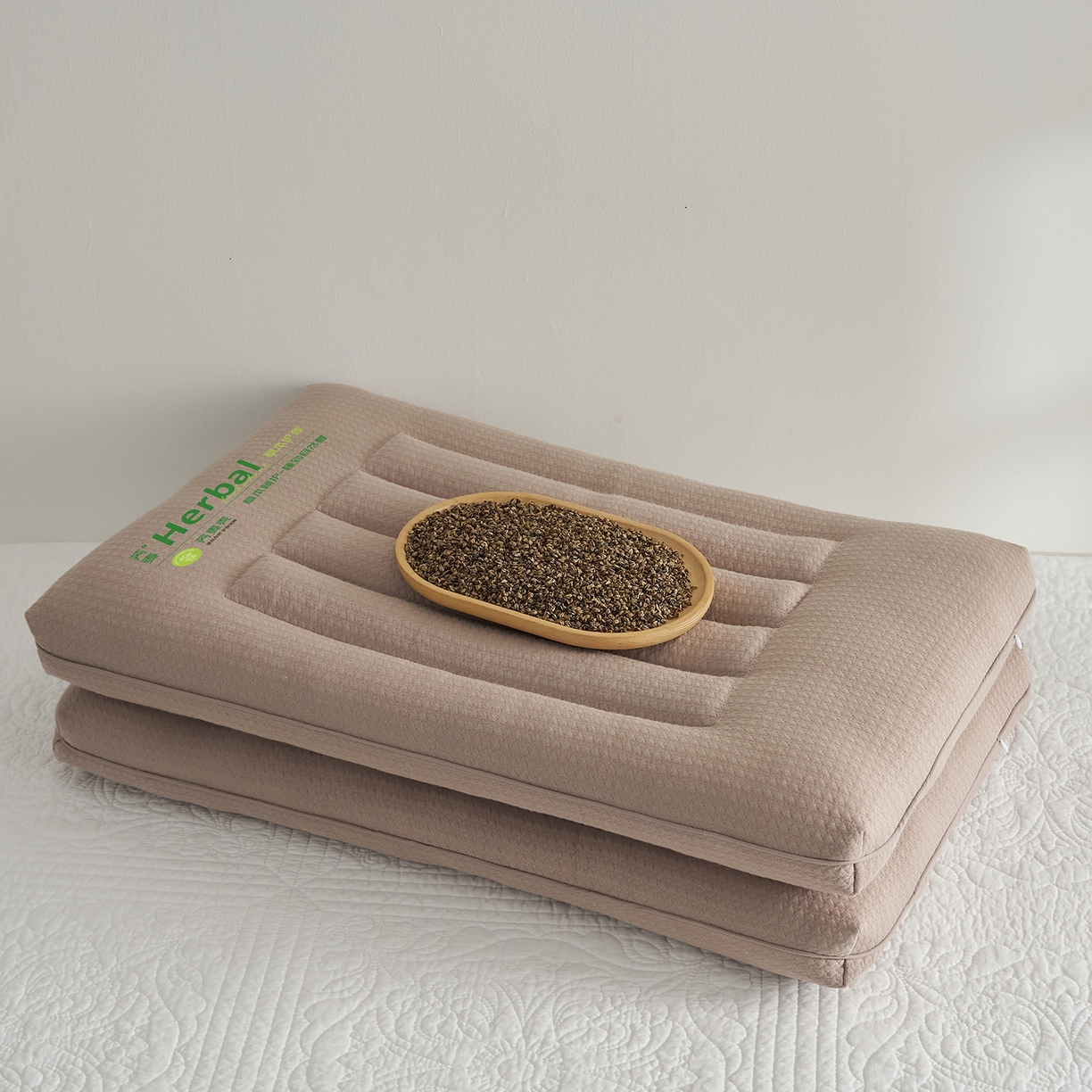 91家纺网 家纺一手货源 找家纺 （总）乐可 2025新款草本定型枕荞麦学生枕成人枕枕头枕芯