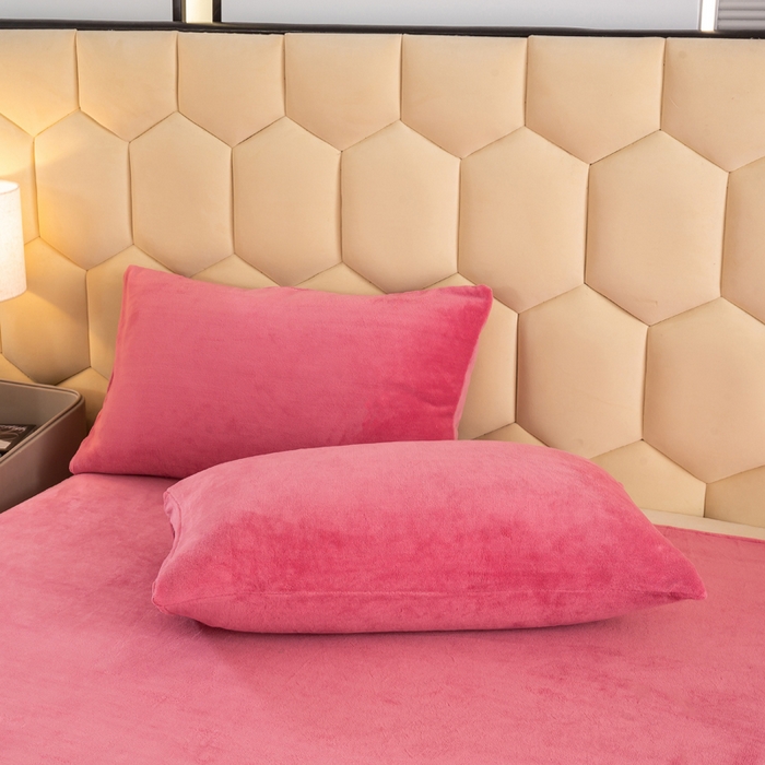 91家纺网 家纺一手货源 找家纺 2024秋冬新款双面牛奶绒羊羔绒保暖加厚冬被双面牛奶绒-豆沙