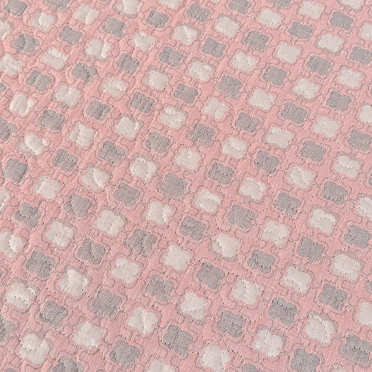 91家纺网 家纺一手货源 找家纺 手艺人家纺 2025新款双层纱夹棉防滑炕盖 榻榻米床盖 炕单床盖A20-A26 A26