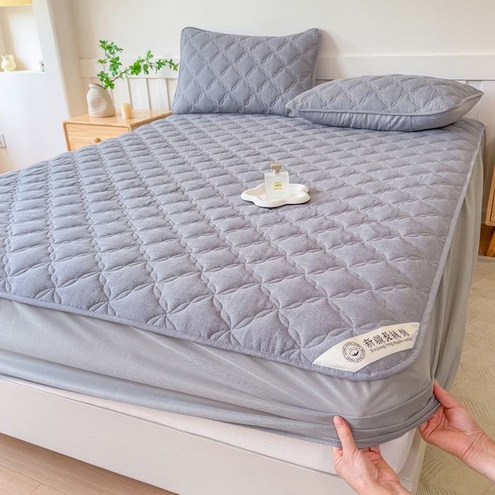 91家纺网 家纺一手货源 找家纺 （总）小萌虎 2025新款全棉新疆棉花床笠-风车系列