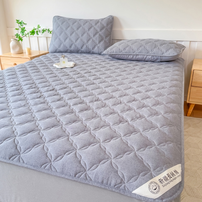 91家纺网 家纺一手货源 找家纺 （总）小萌虎 2025新款全棉新疆棉花床笠-风车系列