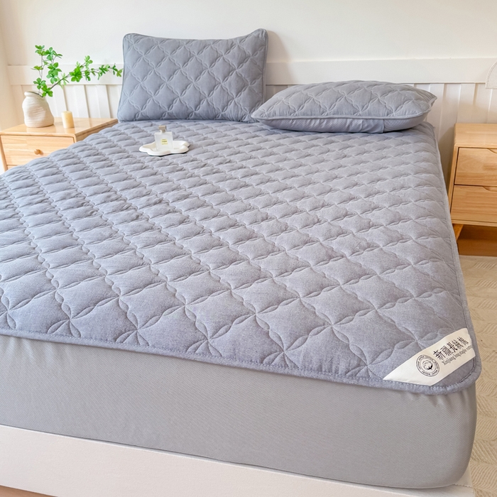 91家纺网 家纺一手货源 找家纺 （总）小萌虎 2025新款全棉新疆棉花床笠-风车系列