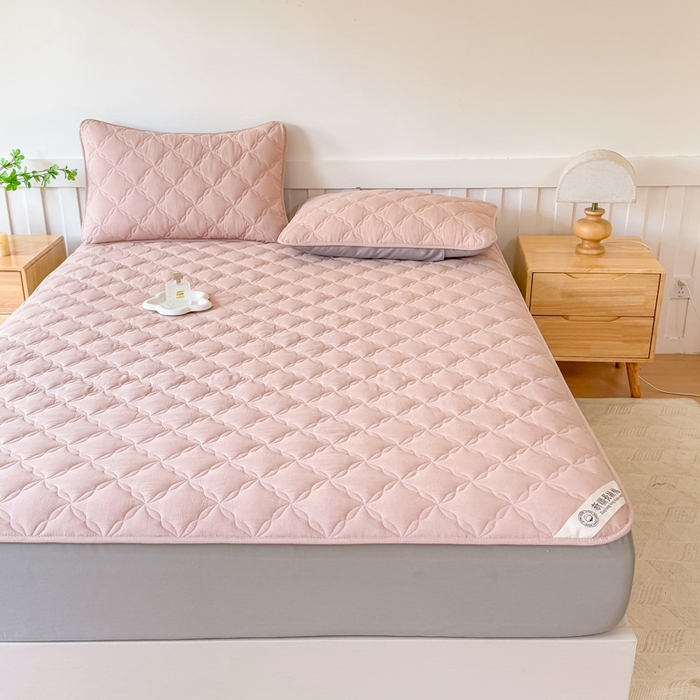 91家纺网 家纺一手货源 找家纺 小萌虎 2025新款全棉新疆棉花床笠-风车系列 风车-咖