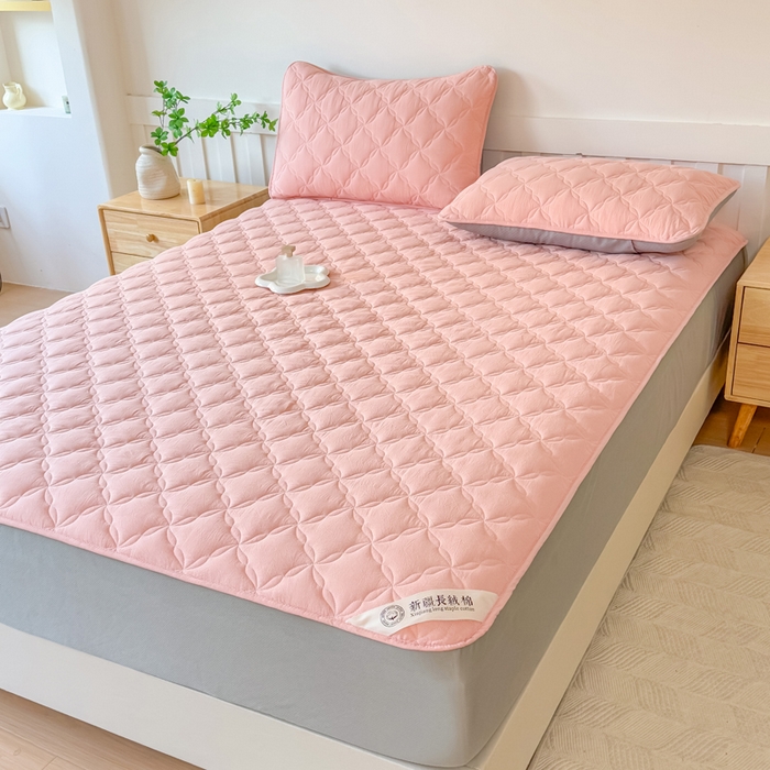 91家纺网 家纺一手货源 找家纺 小萌虎 2025新款全棉新疆棉花床笠-风车系列 风车-玉