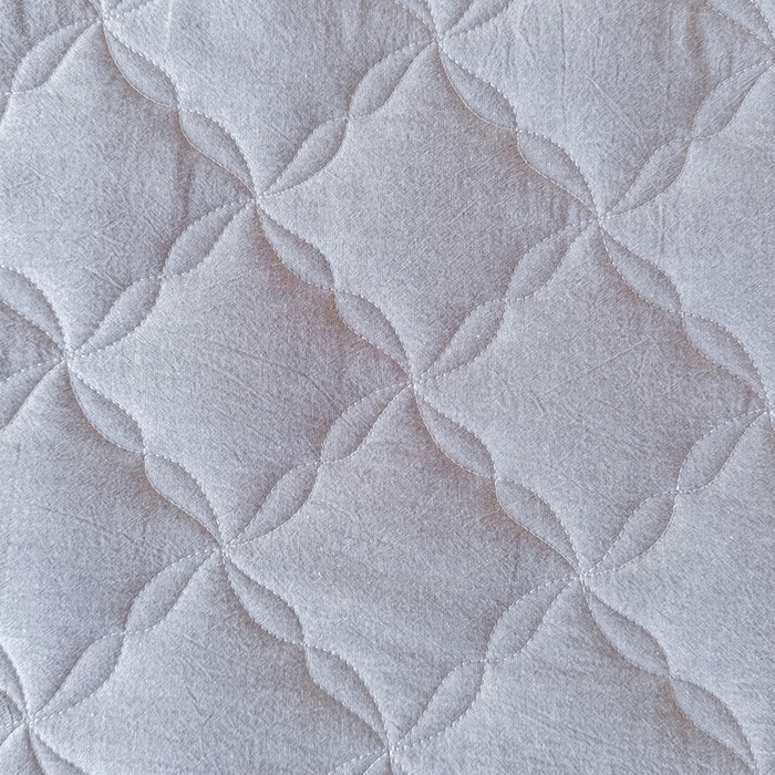 91家纺网 家纺一手货源 找家纺 小萌虎 2025新款全棉新疆棉花床笠-风车系列 风车-灰