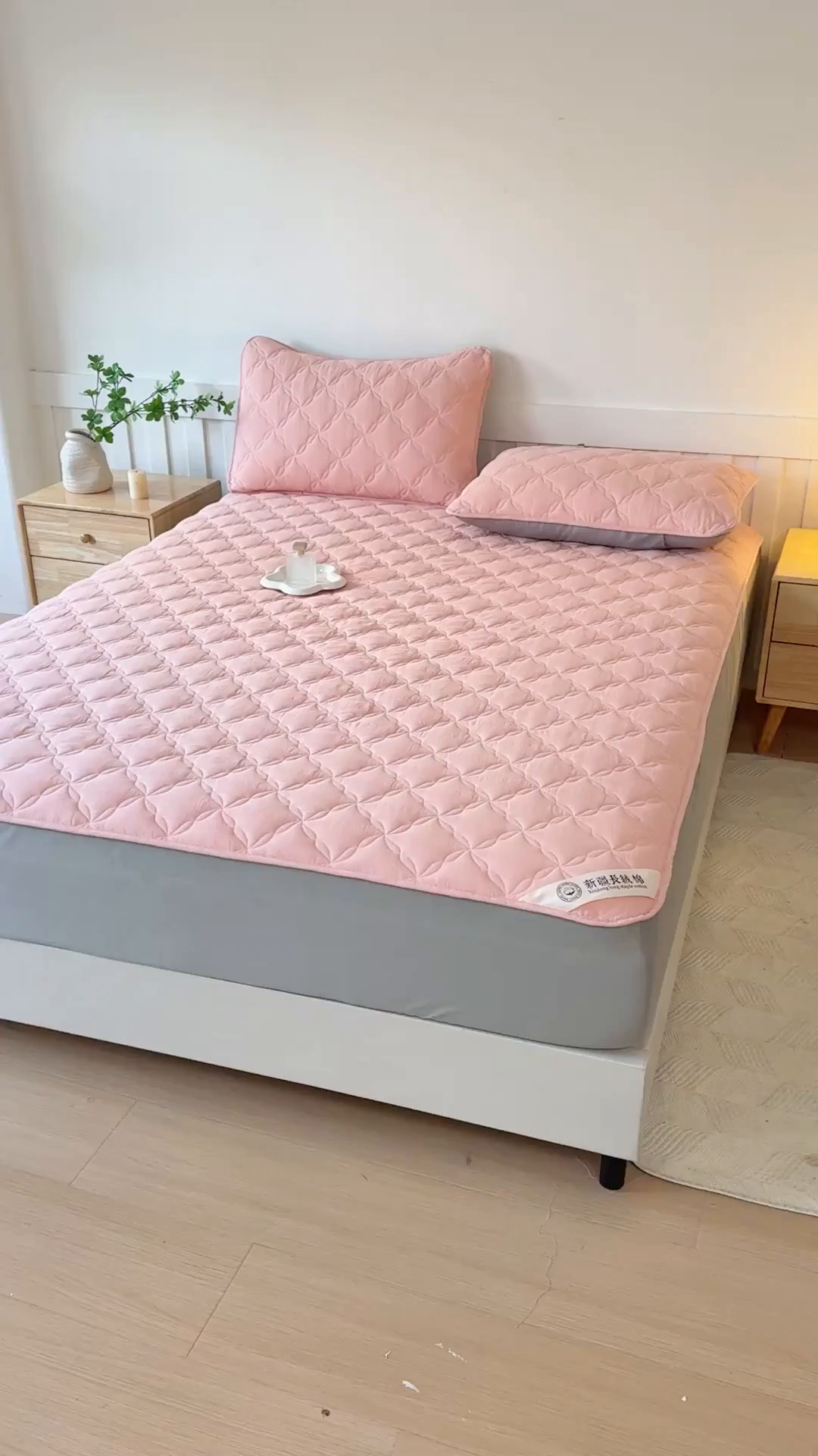 91家纺网 家纺一手货源 找家纺 小萌虎 2025新款全棉新疆棉花床笠-风车系列 风车-玉