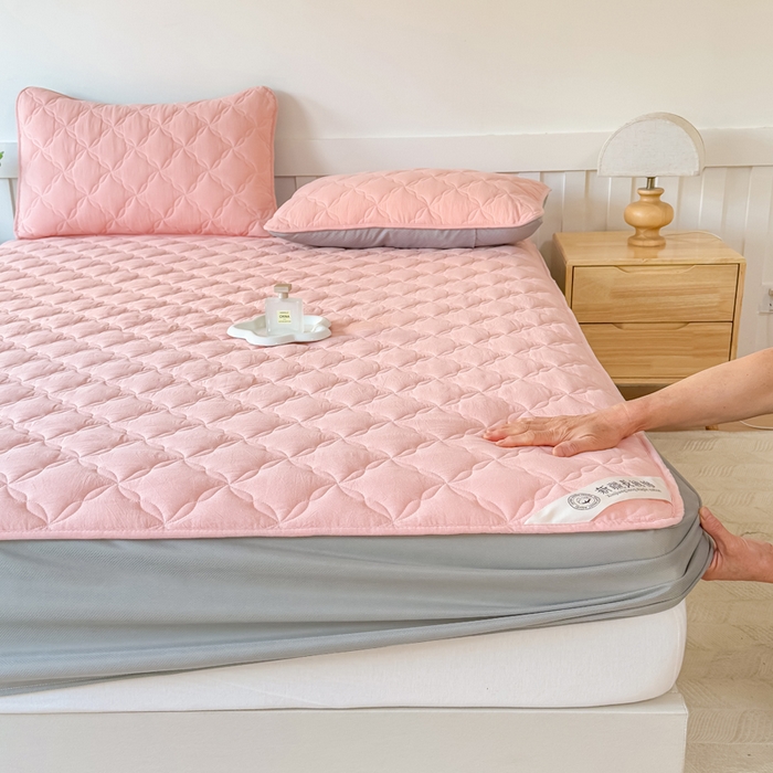 91家纺网 家纺一手货源 找家纺 小萌虎 2025新款全棉新疆棉花床笠-风车系列 风车-玉