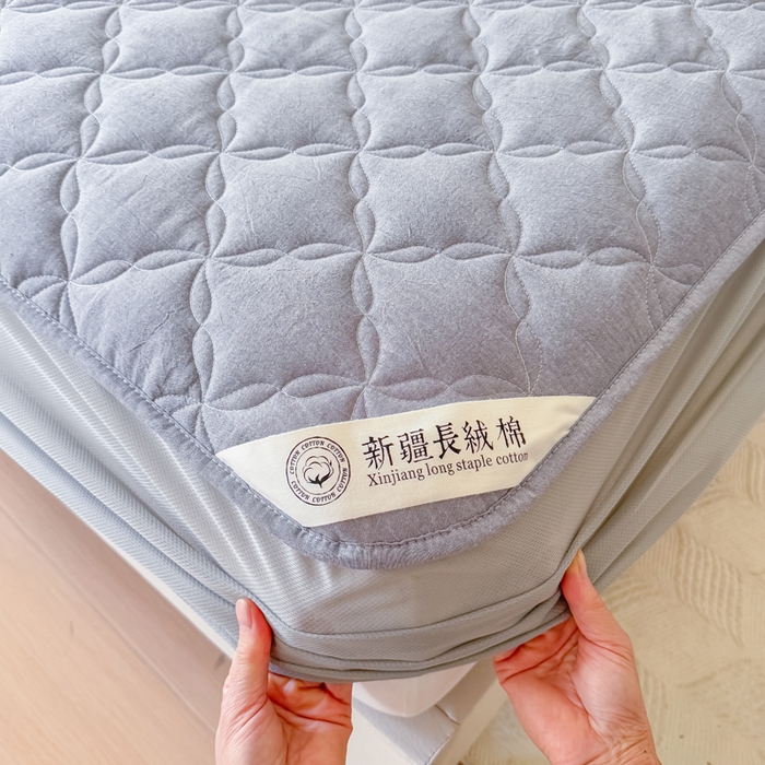 91家纺网 家纺一手货源 找家纺 （总）小萌虎 2025新款全棉新疆棉花床笠-风车系列