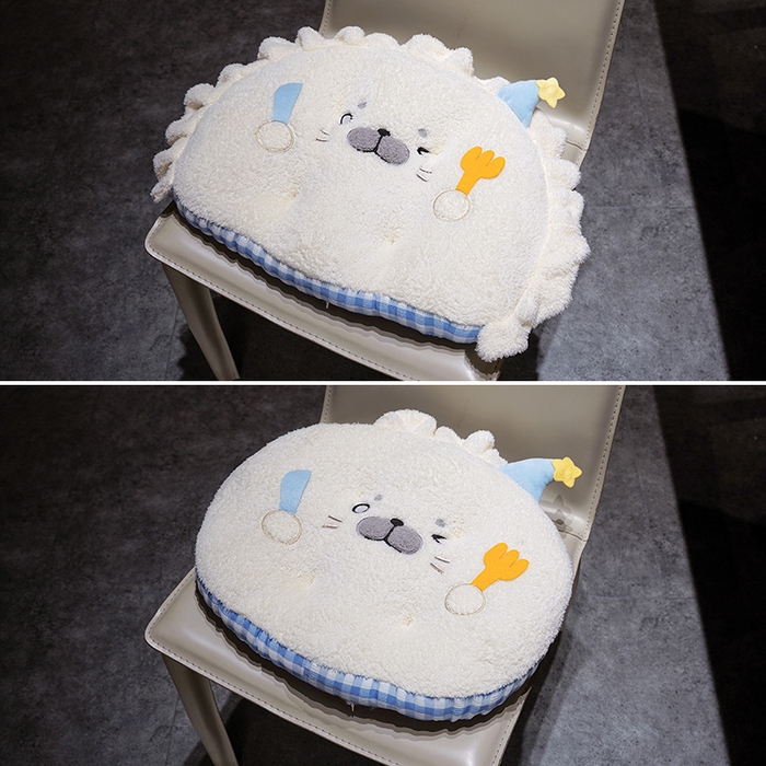 91家纺网 家纺一手货源 找家纺 （总）仟亿莱 2025新款萌萌小海豹扁扁坐垫