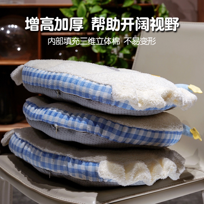 91家纺网 家纺一手货源 找家纺 仟亿莱 2025新款萌萌小海豹扁扁坐垫 扁扁包子海豹