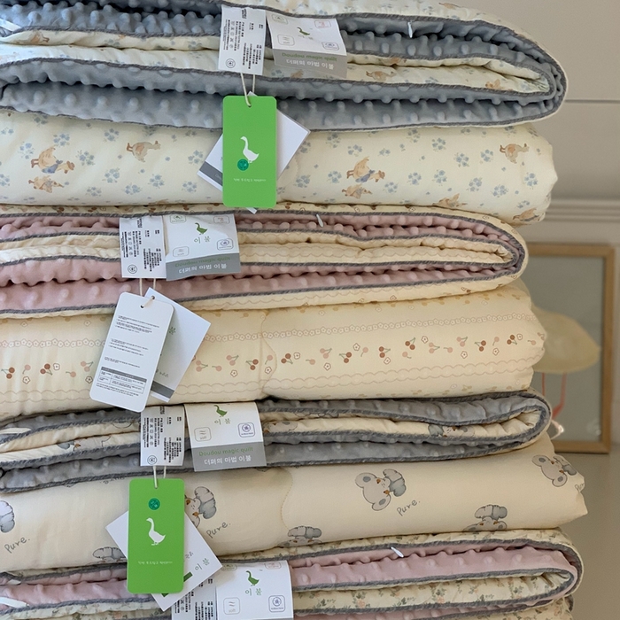 91家纺网 家纺一手货源 找家纺 汇庭 2025秋冬新款·幸运双豆春秋被系列组合图