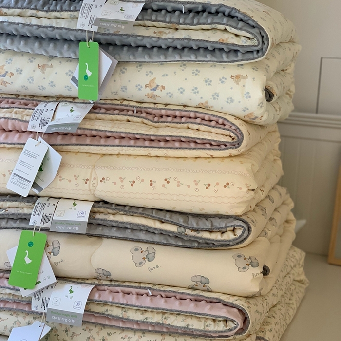 91家纺网 家纺一手货源 找家纺 汇庭 2025秋冬新款·幸运双豆春秋被系列组合图