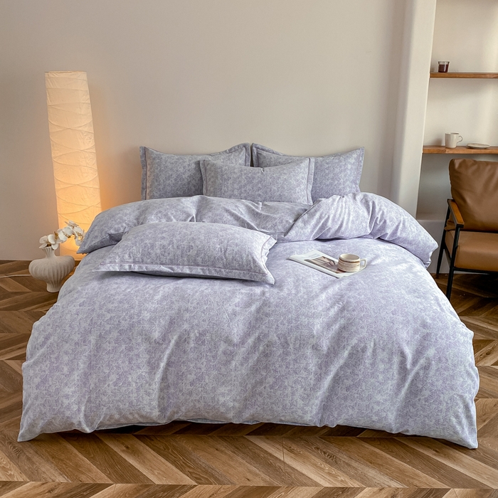 91家纺网 家纺一手货源 找家纺 （总）大吉  2024新款加厚喷气全棉磨毛被套