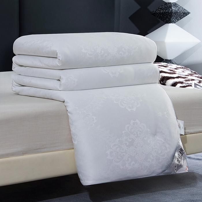 91家纺网 家纺一手货源 找家纺 （总）越宏顺 2025新款全棉80s提花纯棉.被100%桑.保真春秋被