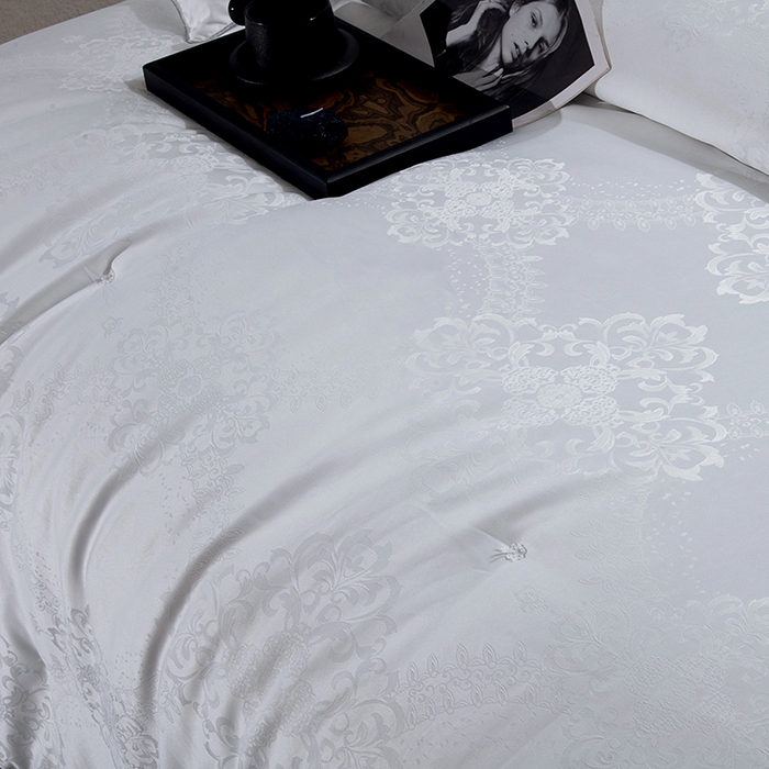 91家纺网 家纺一手货源 找家纺 越宏顺 2025新款被子冬被被芯拉链款子母被 白色