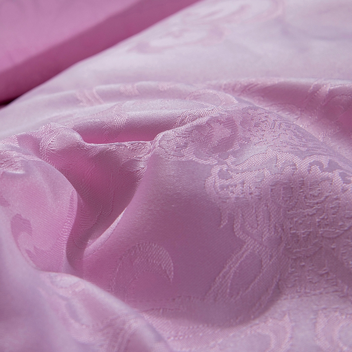 91家纺网 家纺一手货源 找家纺 越宏顺 2025新款被子冬被被芯拉链款子母被 粉色