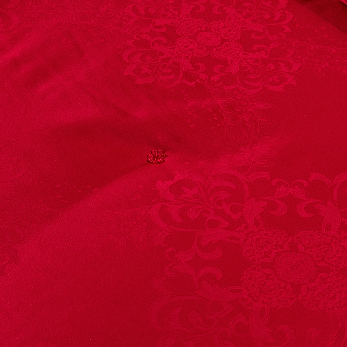 91家纺网 家纺一手货源 找家纺 越宏顺 2025新款被子冬被被芯拉链款子母被 大红