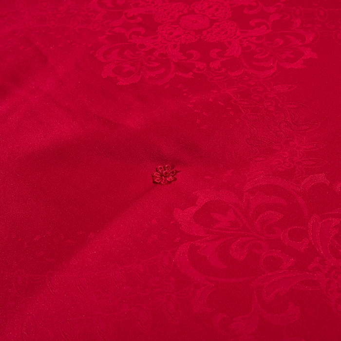 91家纺网 家纺一手货源 找家纺 越宏顺 2025新款被子冬被被芯拉链款子母被 大红