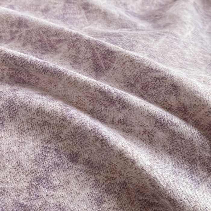 91家纺网 家纺一手货源 找家纺 大吉  2024新款加厚喷气全棉磨毛被套 山雾-紫