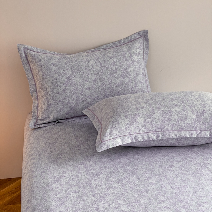 大吉 2024新款全棉磨毛单枕套 山雾-蓝