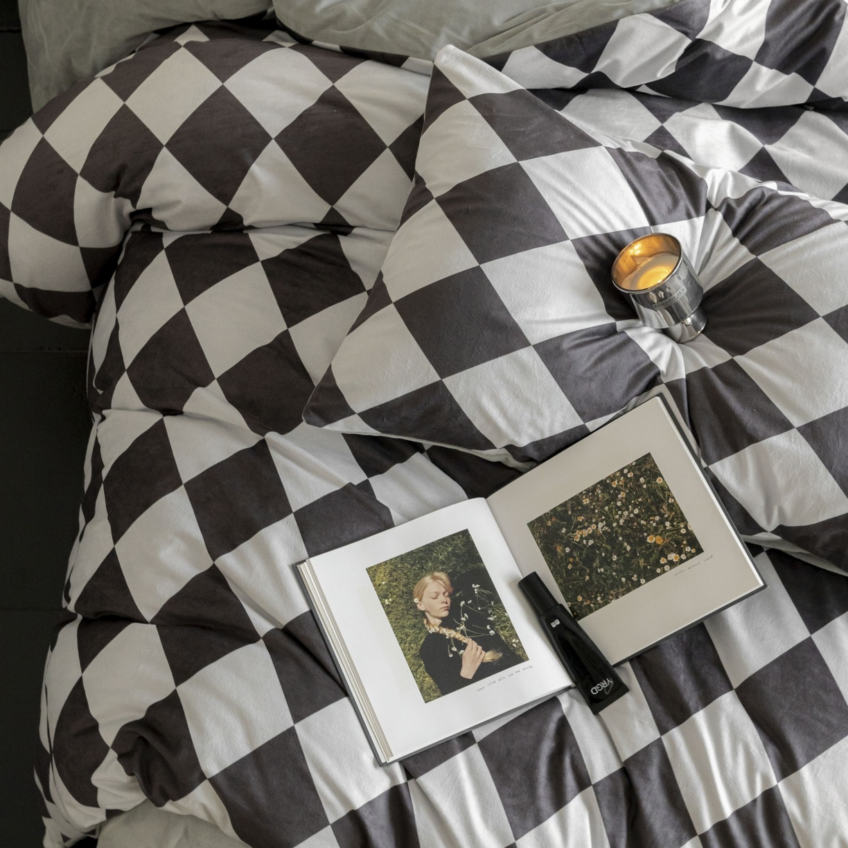 91家纺网 家纺一手货源 找家纺 ONE TWO ONE 121 2025新款轻奢新法式德芙绒宝宝绒婴儿绒短毛绒牛奶绒四件套床单被套-几禾归集 几禾归集-白