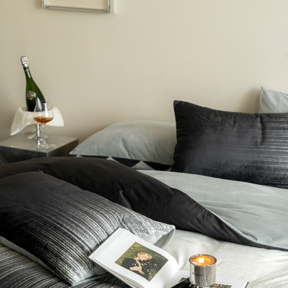 91家纺网 家纺一手货源 找家纺 （总）ONE TWO ONE 121 2025新款轻奢新法式德芙绒宝宝绒婴儿绒短毛绒牛奶绒四件套床单被套-光辉岁月