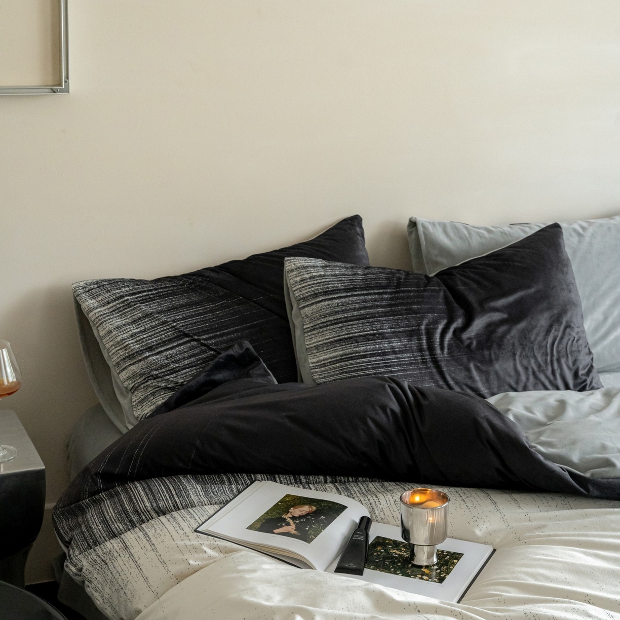 91家纺网 家纺一手货源 找家纺 （总）ONE TWO ONE 121 2025新款轻奢新法式德芙绒宝宝绒婴儿绒短毛绒牛奶绒四件套床单被套-光辉岁月