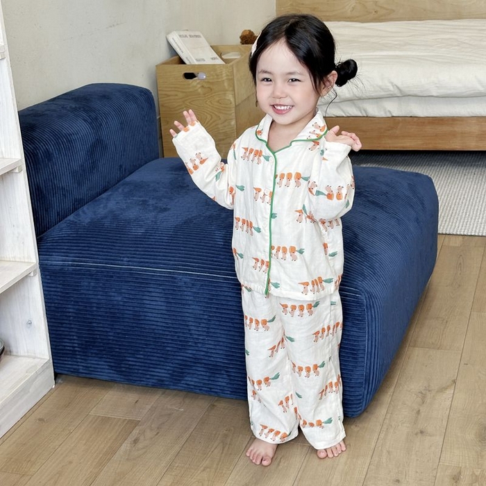 91家纺网 家纺一手货源 找家纺 （总）妍景家居生活馆 2025新款儿童卡通翻领套装