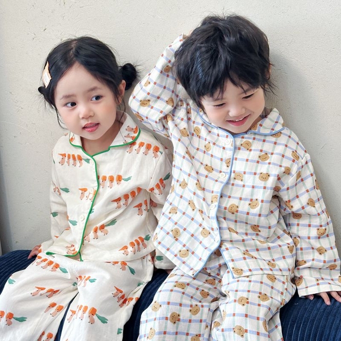 91家纺网 家纺一手货源 找家纺 （总）妍景家居生活馆 2025新款儿童卡通翻领套装