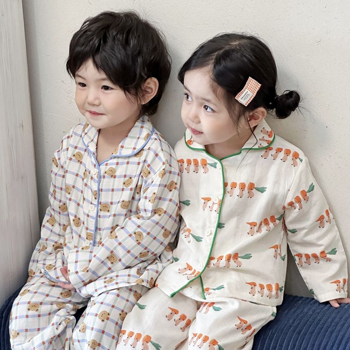 91家纺网 家纺一手货源 找家纺 （总）妍景家居生活馆 2025新款儿童卡通翻领套装