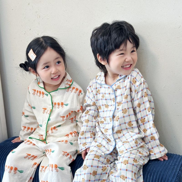 91家纺网 家纺一手货源 找家纺 （总）妍景家居生活馆 2025新款儿童卡通翻领套装