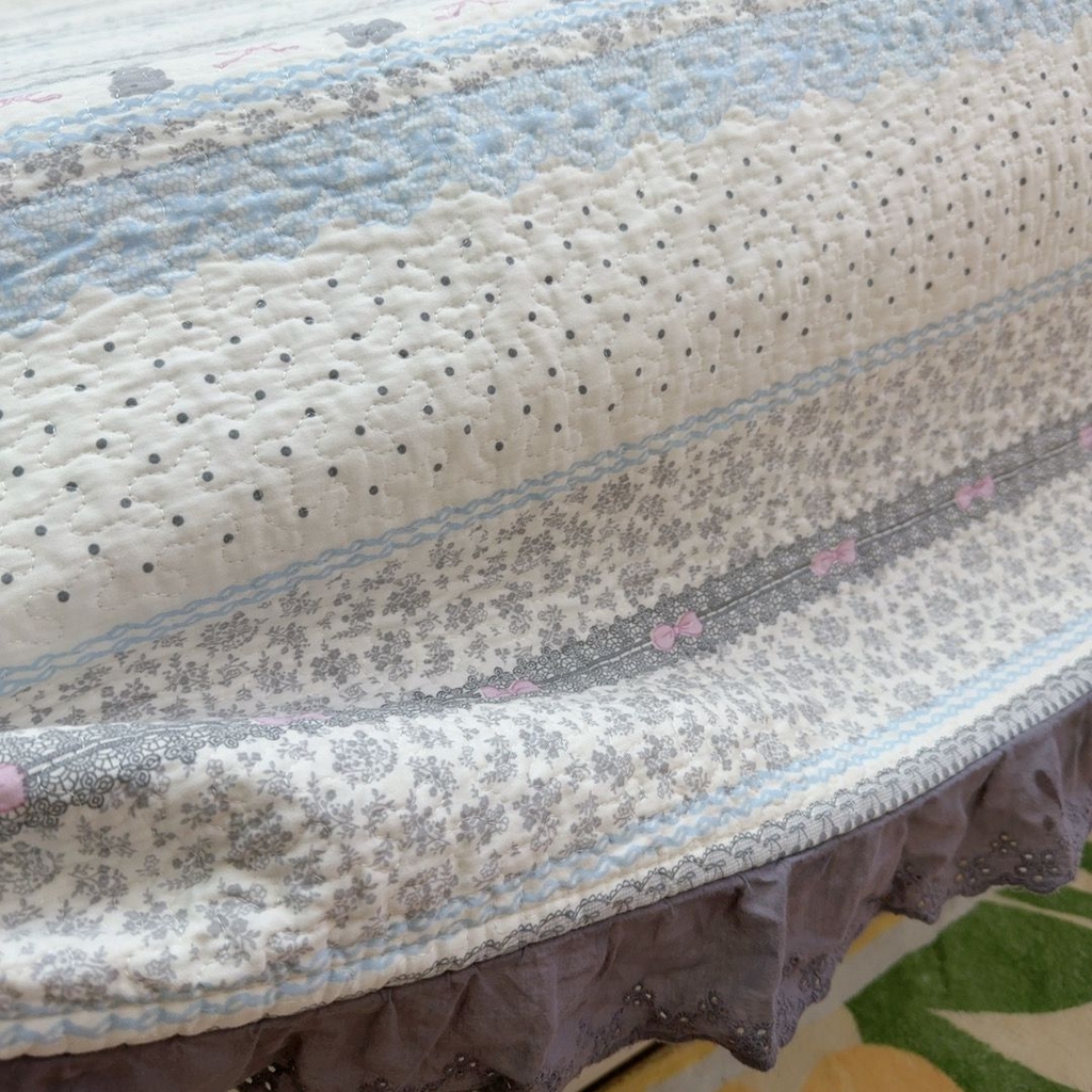 91家纺网 家纺一手货源 找家纺 （总）暖居 2025新款纯棉榻榻米农村大炕盖支持定制