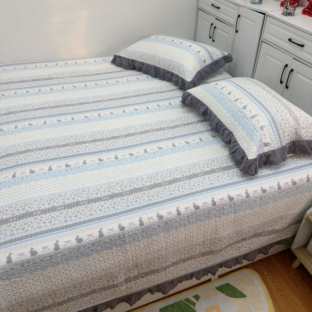 91家纺网 家纺一手货源 找家纺 （总）暖居 2025新款纯棉榻榻米农村大炕盖支持定制