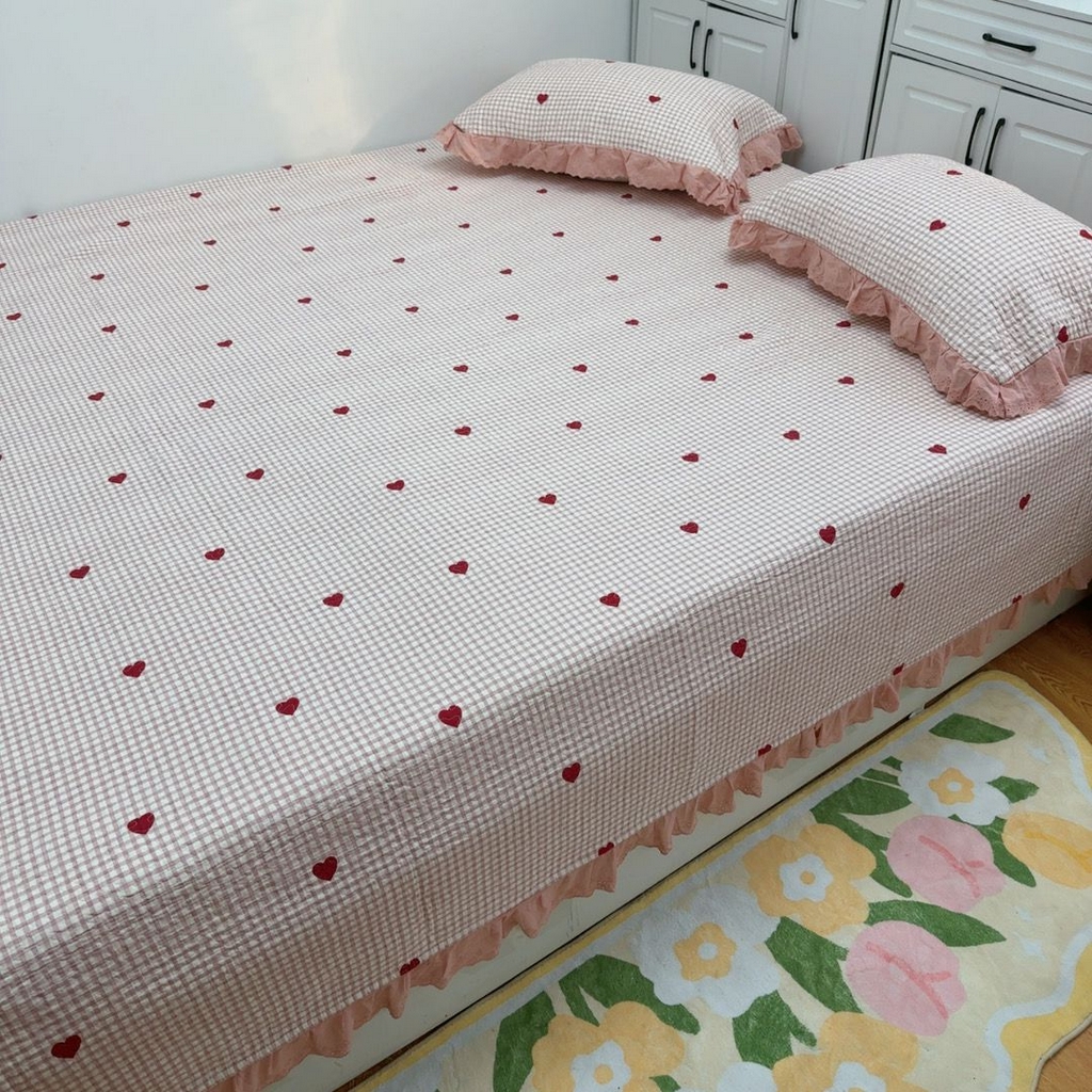 91家纺网 家纺一手货源 找家纺 （总）暖居 2025新款纯棉榻榻米农村大炕盖支持定制