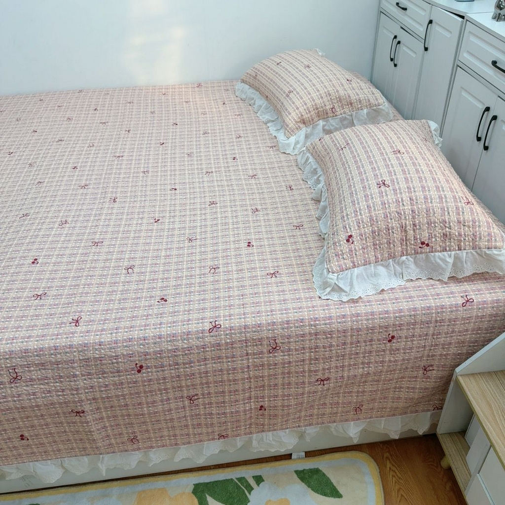 91家纺网 家纺一手货源 找家纺 暖居 2025新款纯棉榻榻米农村大炕盖支持定制 时尚小香