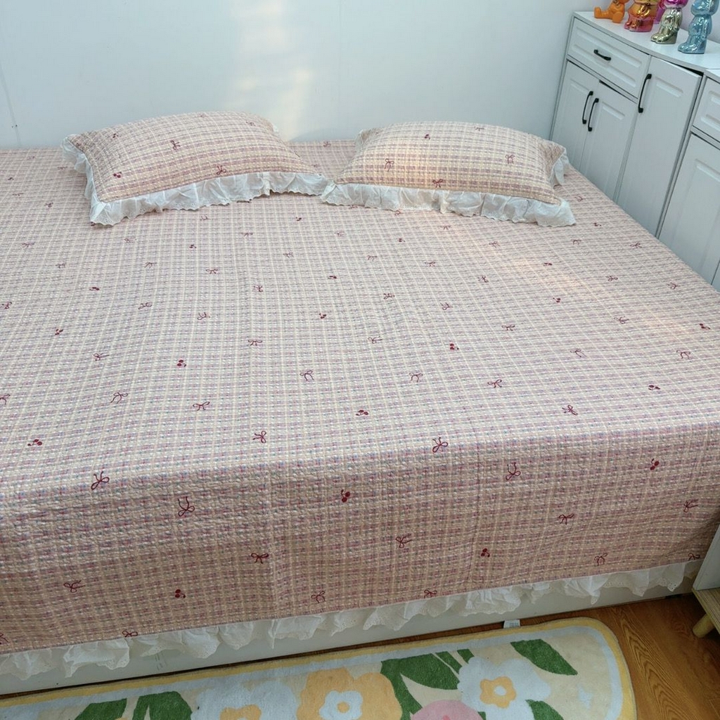 91家纺网 家纺一手货源 找家纺 暖居 2025新款纯棉榻榻米农村大炕盖支持定制 时尚小香