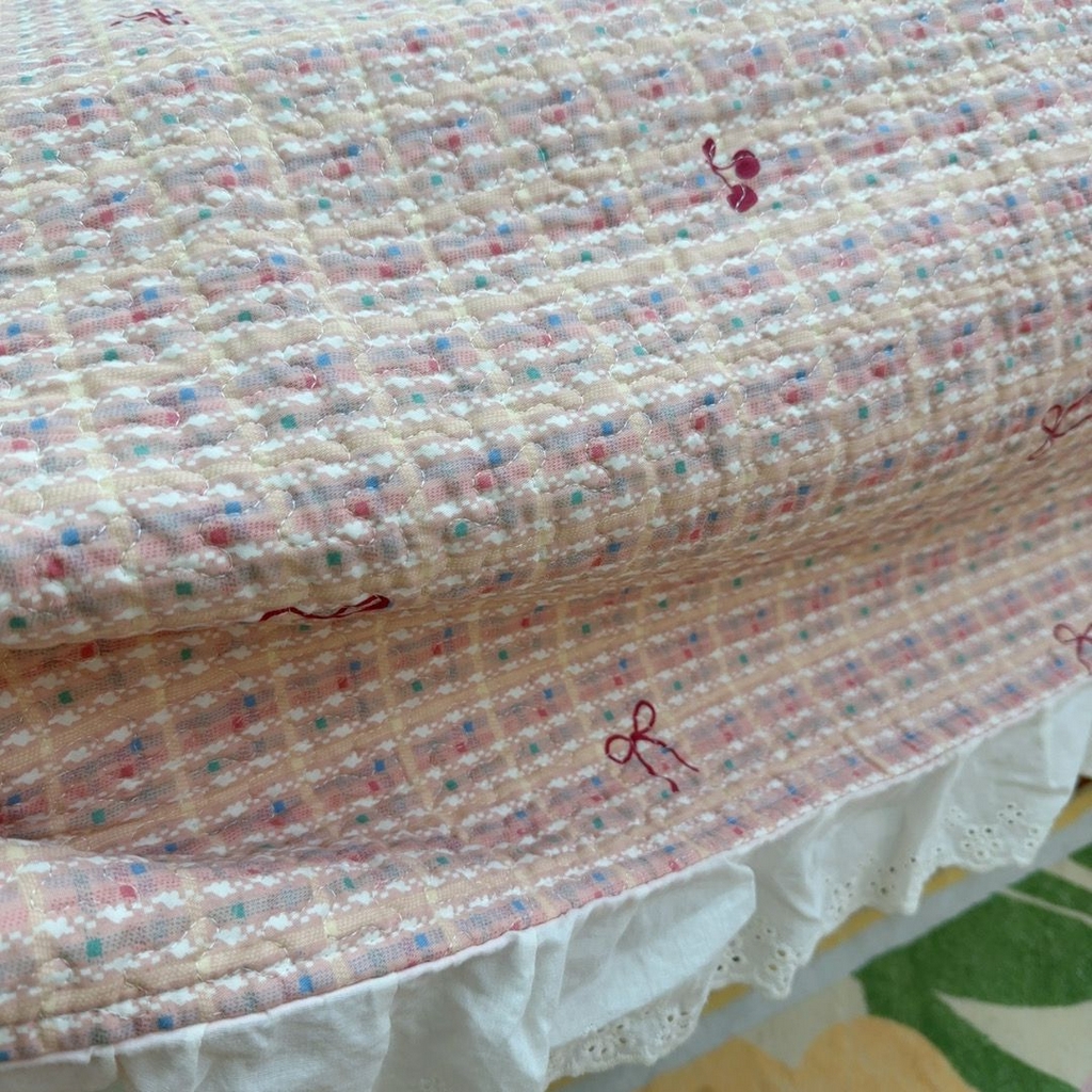 91家纺网 家纺一手货源 找家纺 暖居 2025新款纯棉榻榻米农村大炕盖支持定制 时尚小香