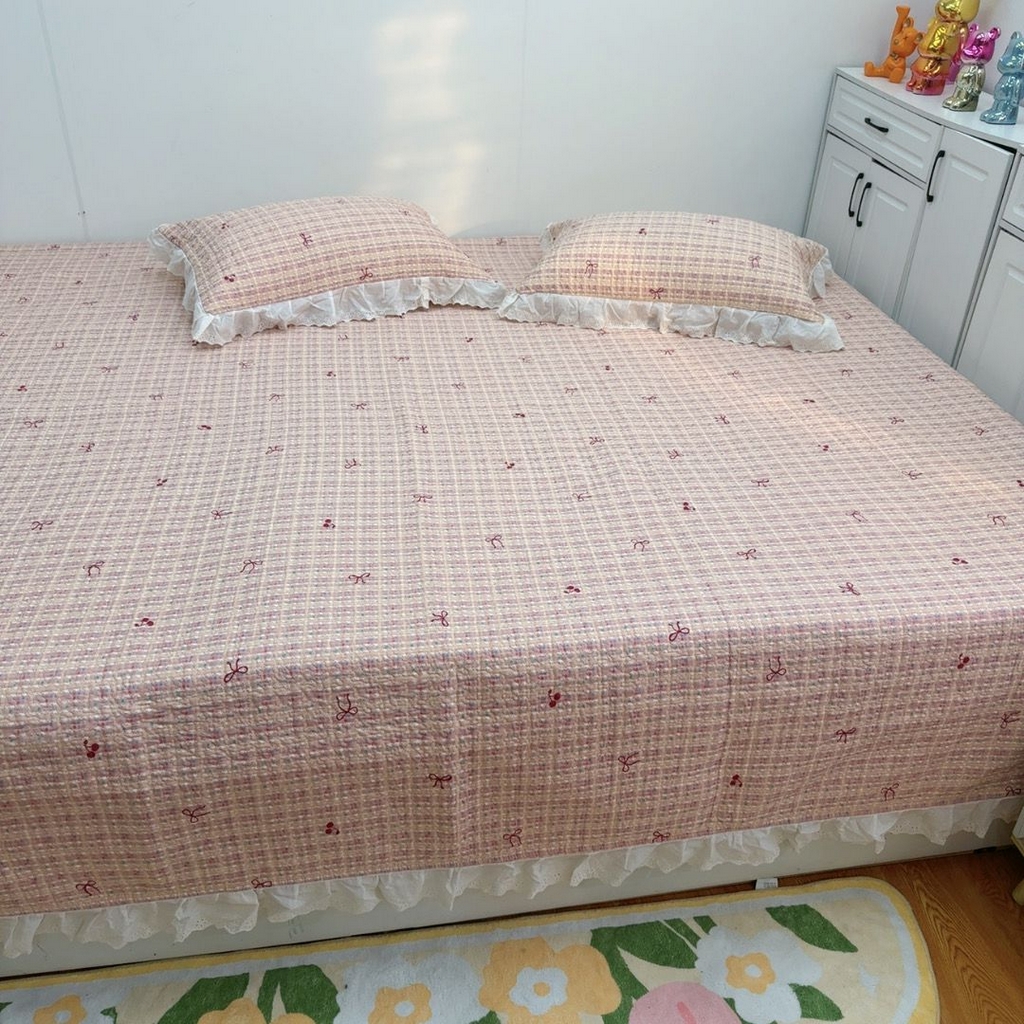 91家纺网 家纺一手货源 找家纺 暖居 2025新款纯棉榻榻米农村大炕盖支持定制 时尚小香