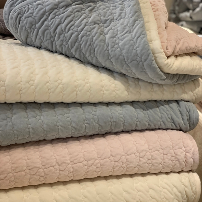 91家纺网 家纺一手货源 找家纺 汇庭 2025秋冬新款海洋星床盖三件套系列 组合