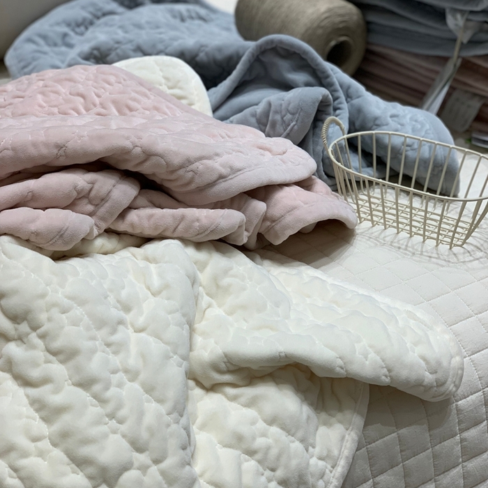 91家纺网 家纺一手货源 找家纺 汇庭 2025秋冬新款海洋星床盖三件套系列 组合