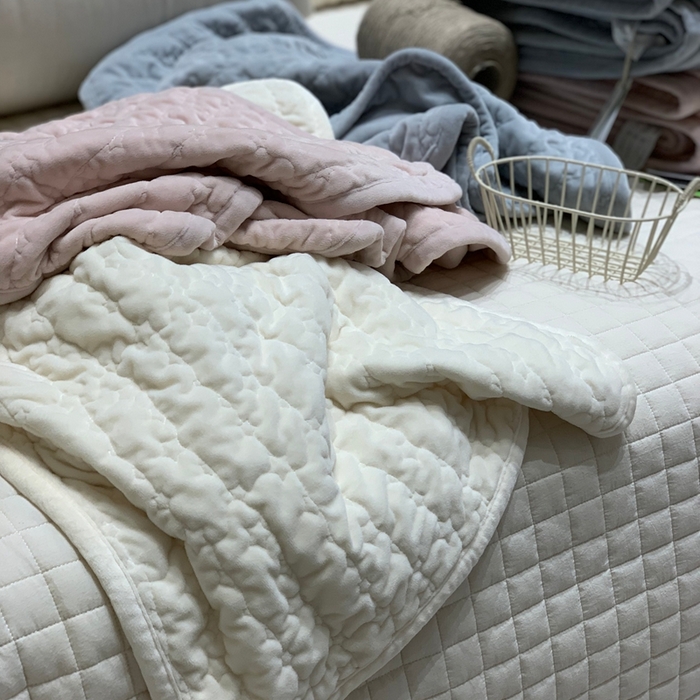 91家纺网 家纺一手货源 找家纺 汇庭 2025秋冬新款海洋星床盖三件套系列 组合