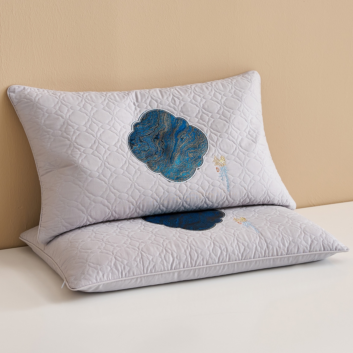 乐可 2025新款金荞子二合一枕枕头枕芯 金荞子-灰方枕