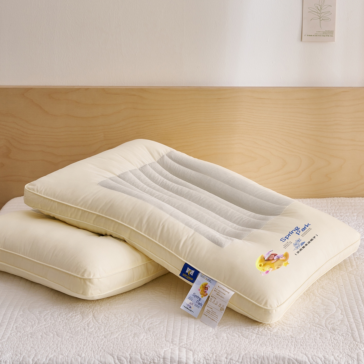 91家纺网 家纺一手货源 找家纺 乐可 2025新款决明子透气枕枕头枕芯 决明子透气枕-成人款