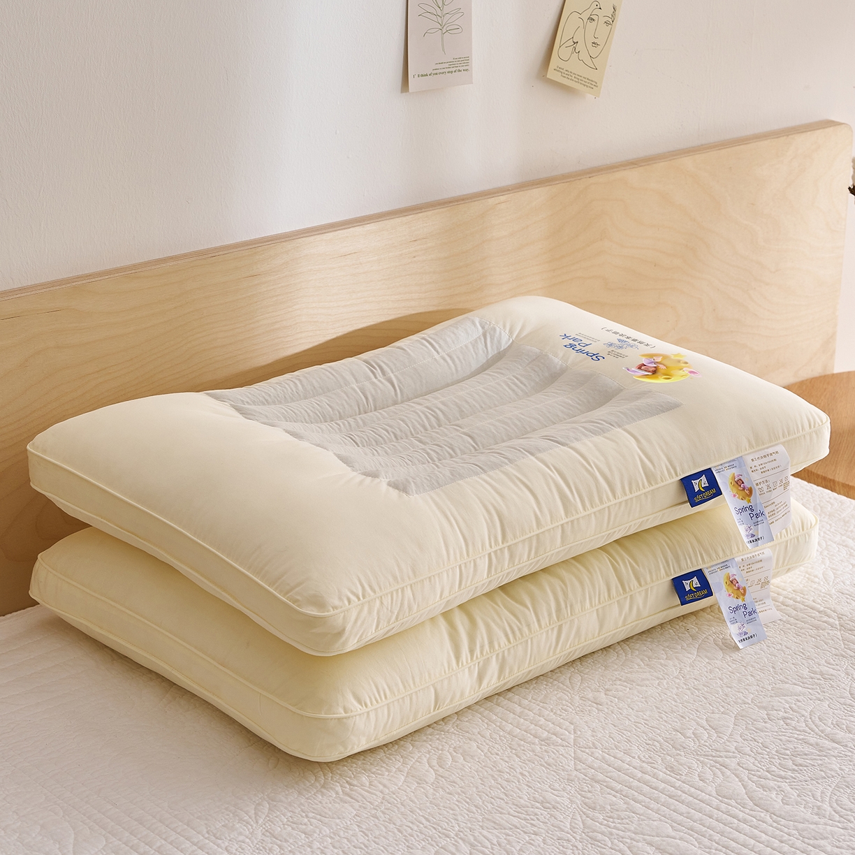 91家纺网 家纺一手货源 找家纺 乐可 2025新款决明子透气枕枕头枕芯 决明子透气枕-成人款