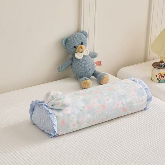 91家纺网 家纺一手货源 找家纺 云熙枕业 2025新款午睡车载家居糖果型全棉水洗荞麦枕枕头枕芯 如梦花镜