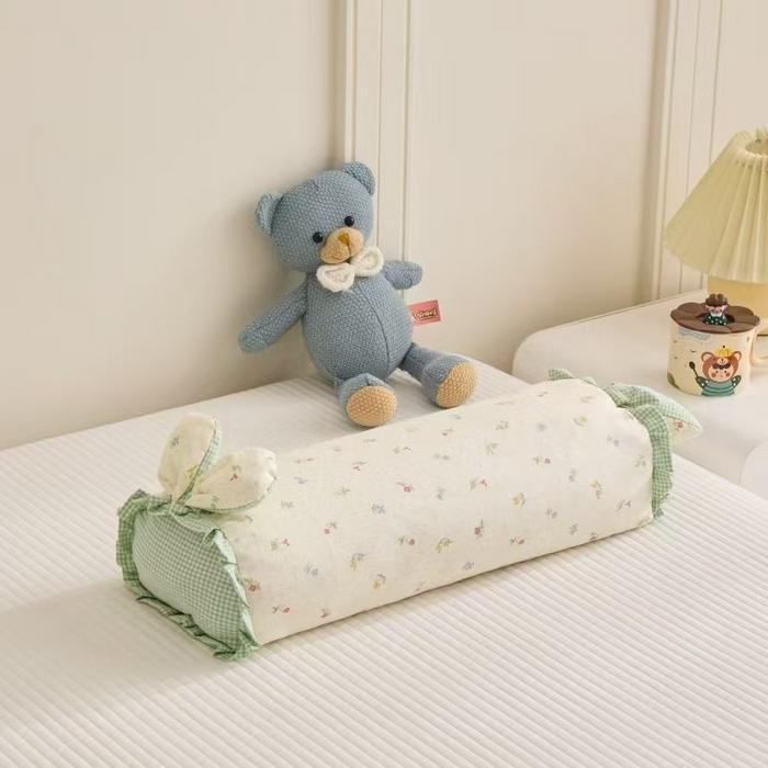 云熙枕业 2025新款午睡车载家居糖果型全棉水洗荞麦枕枕头枕芯 多彩小花