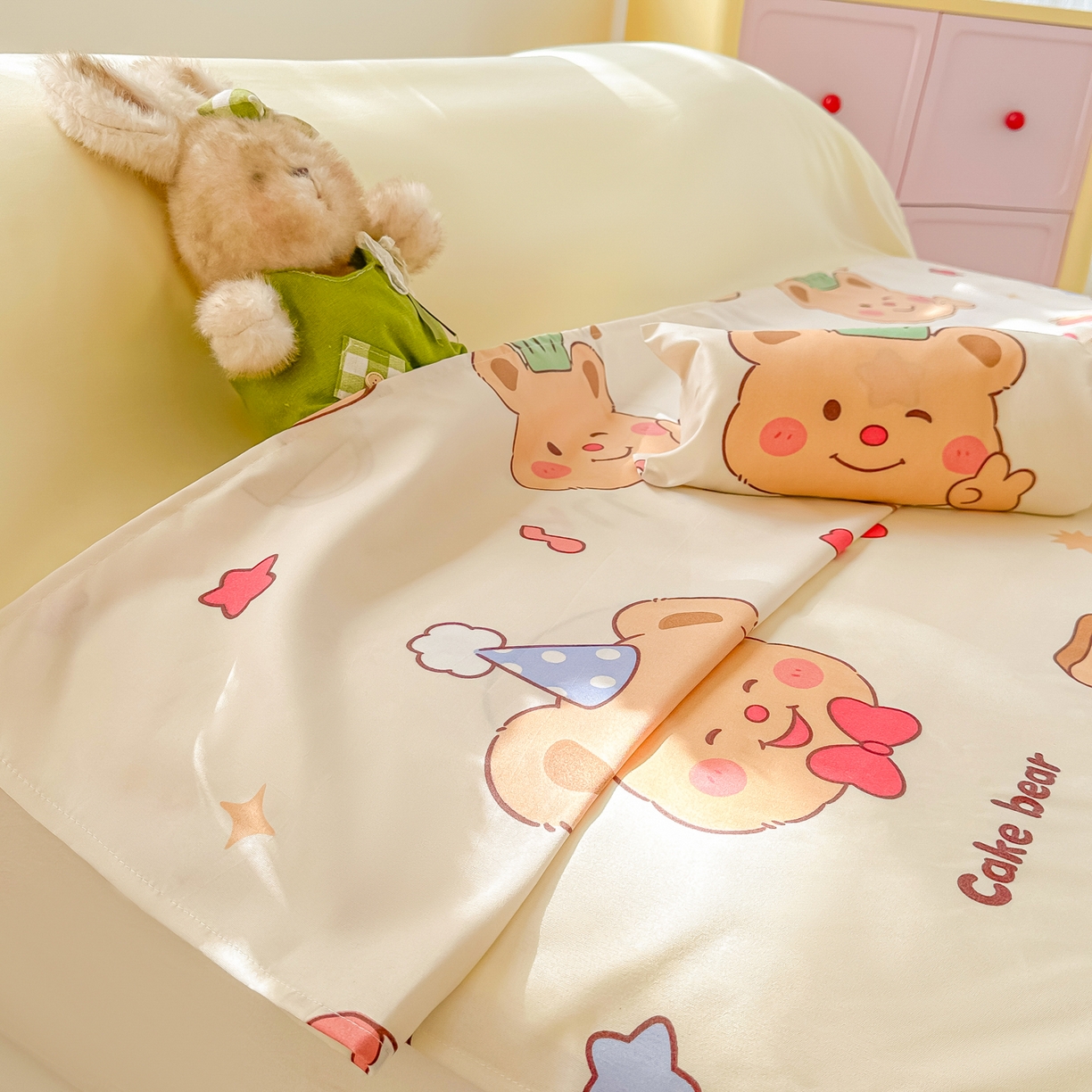 91家纺网 家纺一手货源 找家纺 （总）柒星睡袋 2025新款新升级mini收纳袋印花系列隔脏睡袋