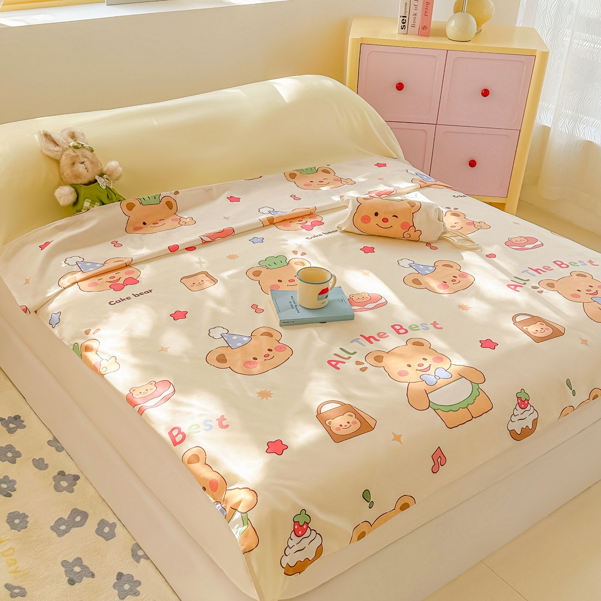 91家纺网 家纺一手货源 找家纺 （总）柒星睡袋 2025新款新升级mini收纳袋印花系列隔脏睡袋