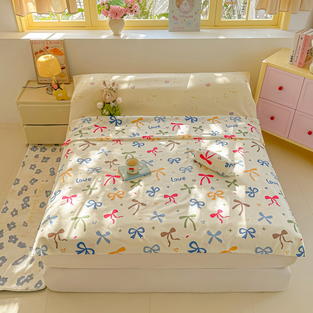 91家纺网 家纺一手货源 找家纺 （总）柒星睡袋 2025新款新升级mini收纳袋印花系列隔脏睡袋